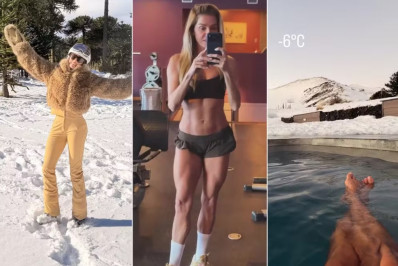 Deborah Secco mostra treino e encara frio de -6 ºC no Chile