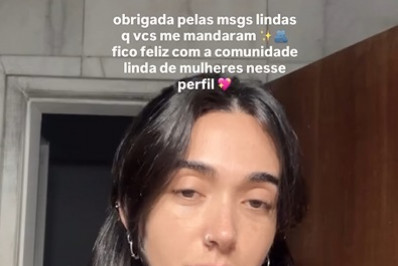Abalada, Giovanna Lima comenta término com Lucas Pizane