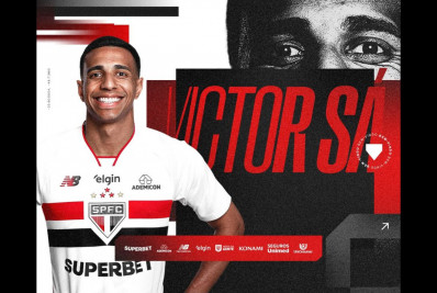São Paulo anuncia contratação de Victor Sá, ex-Botafogo