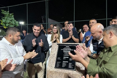 Fabinho Costa entrega praça e reforça discurso de expansão de espaços públicos 