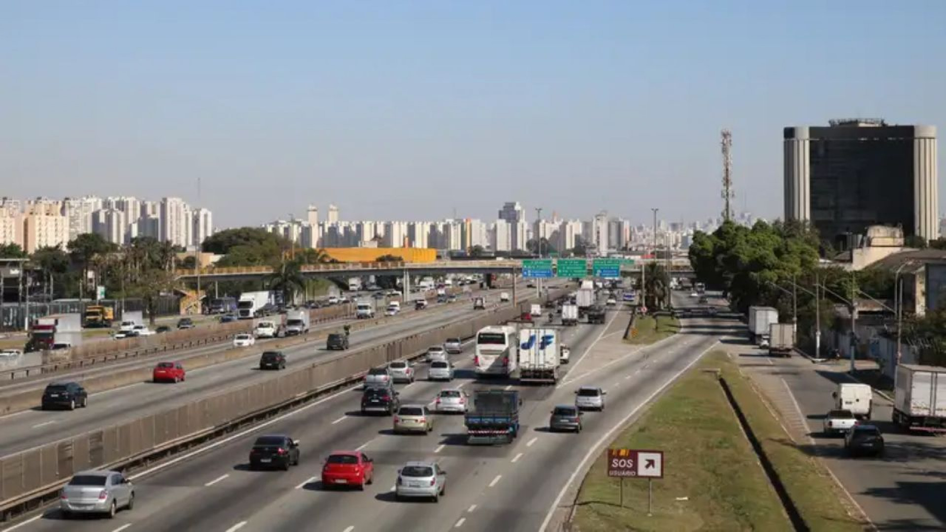 Colisão entre ônibus e caminhão deixa morto e 12 feridos em SP