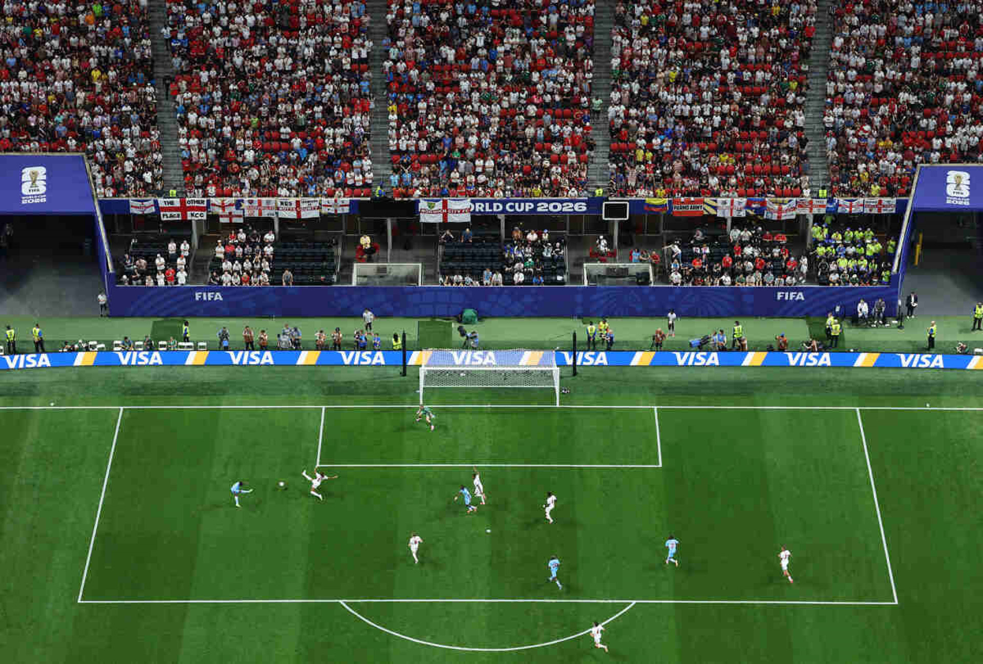 Kane brilha, Inglaterra vence RD Congo de virada e avan&ccedil;a na Copa do Mundo
