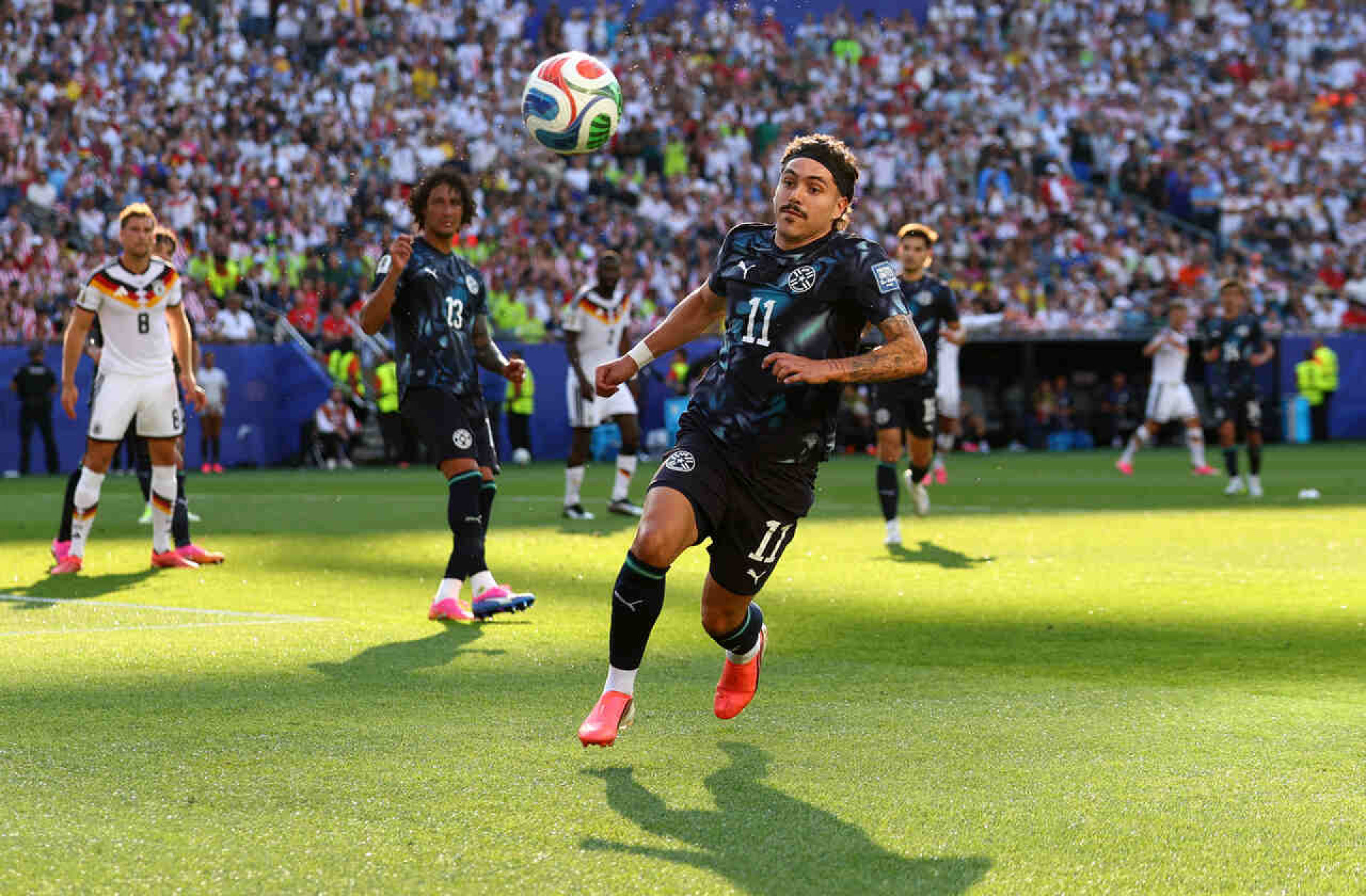 Destaque do Paraguai na Copa, Maur&iacute;cio, do Palmeiras, entra no radar de clube italiano