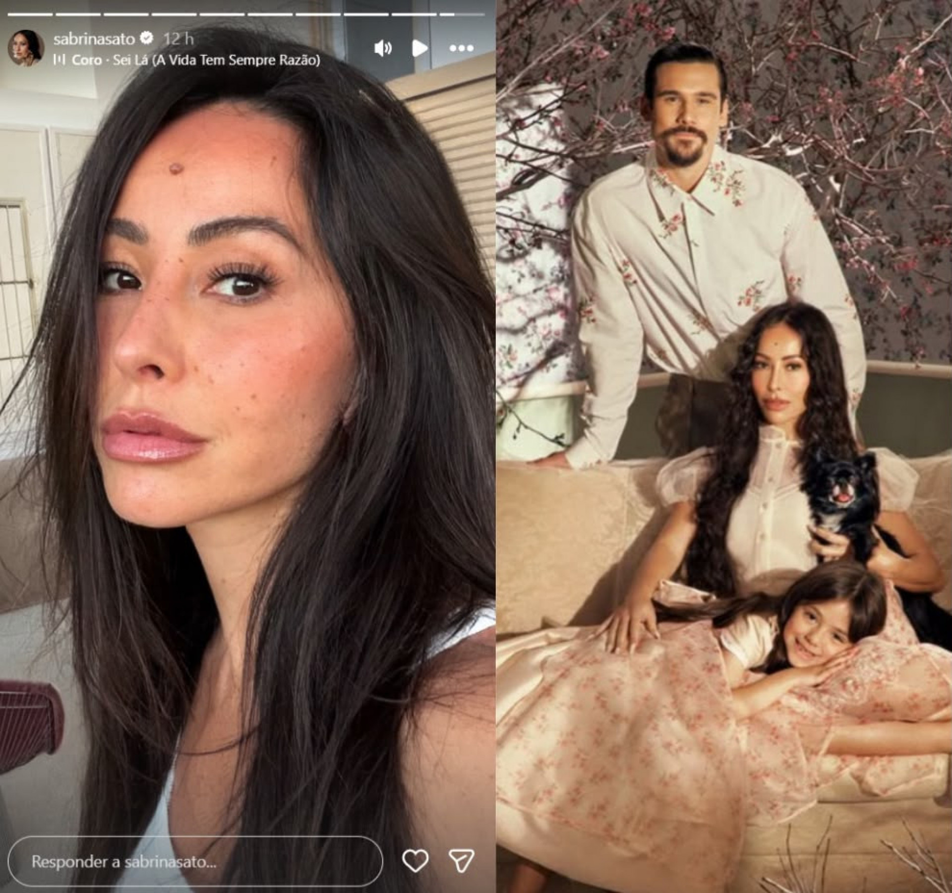 Apresentadora mostrou o rosto sem maquiagem e falou, com bom humor, sobre as transformações da gestação
 - Reprodução / Instagram