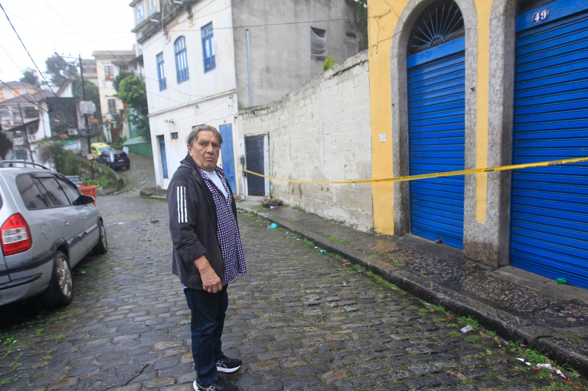 José Anselmo Filho, o Seu Zé, se emociona ao falar sobre o caso - Reginaldo Pimenta / Agência O Dia