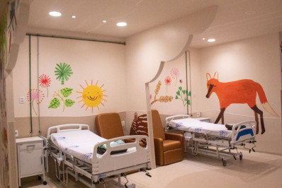 Fotos: Hospital Municipal Jesus ganha enfermarias temáticas infantis