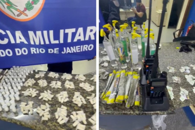 Operação da PM em Angra apreende drogas e causa prejuízo de R$ 12 mil ao tráfico