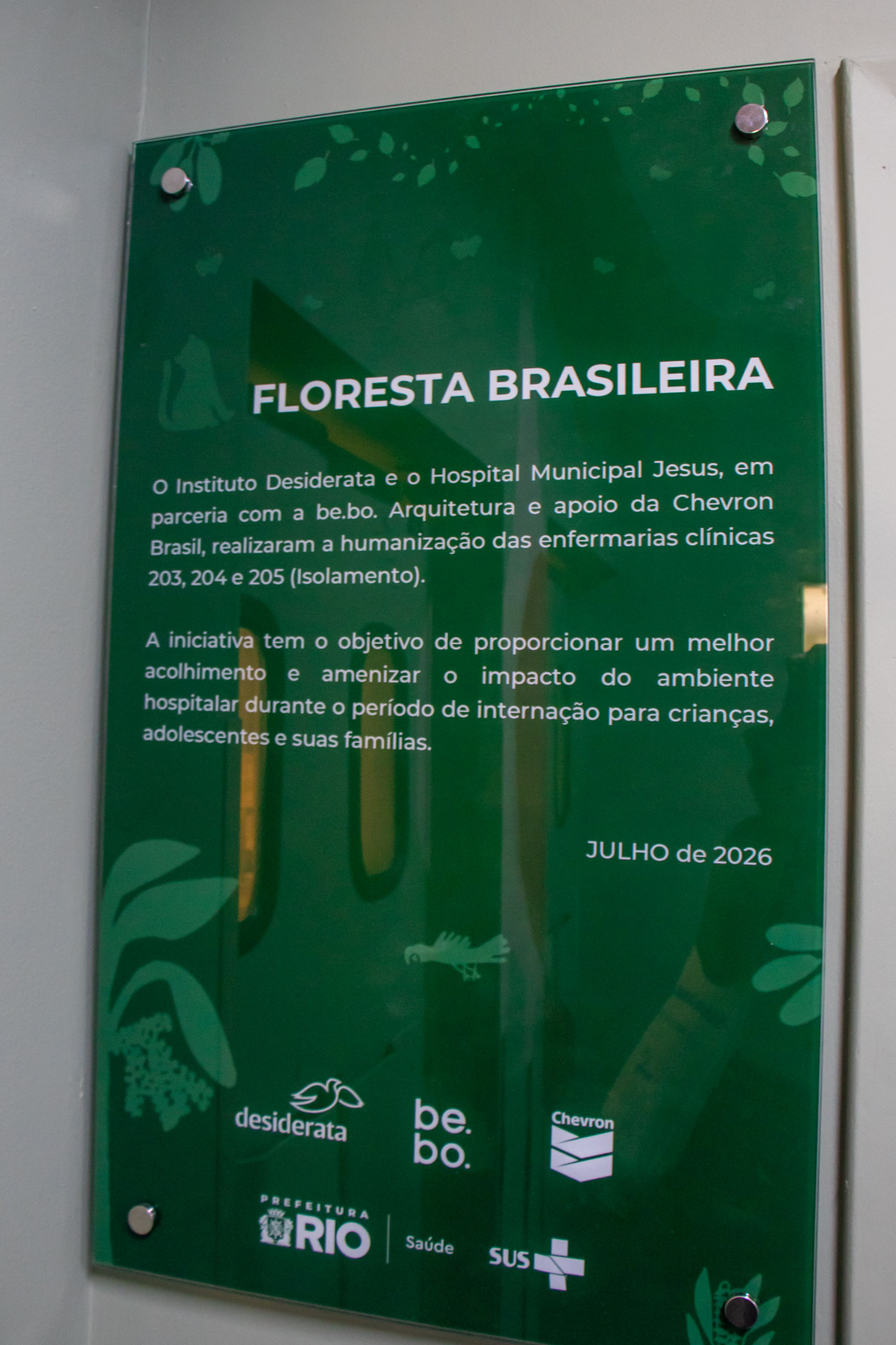 Inauguração das novas enfermarias temáticas no Hospital Municipal Jesus (HMJ), nesta quinta-feira (2) - Érica Martin/Agência O Dia