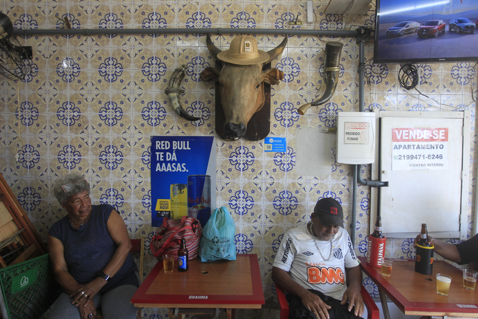 Copa do Mundo 2026 - Bar dos Cornos, em São Gonçalo, Região Metropolitana do Rio de Janeiro. - Reginaldo Pimenta/Agência O Dia