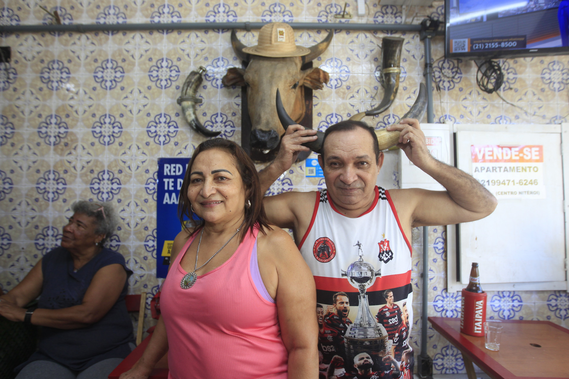 Copa do Mundo 2026 - Bar dos Cornos, em São Gonçalo, Região Metropolitana do Rio de Janeiro. - Reginaldo Pimenta