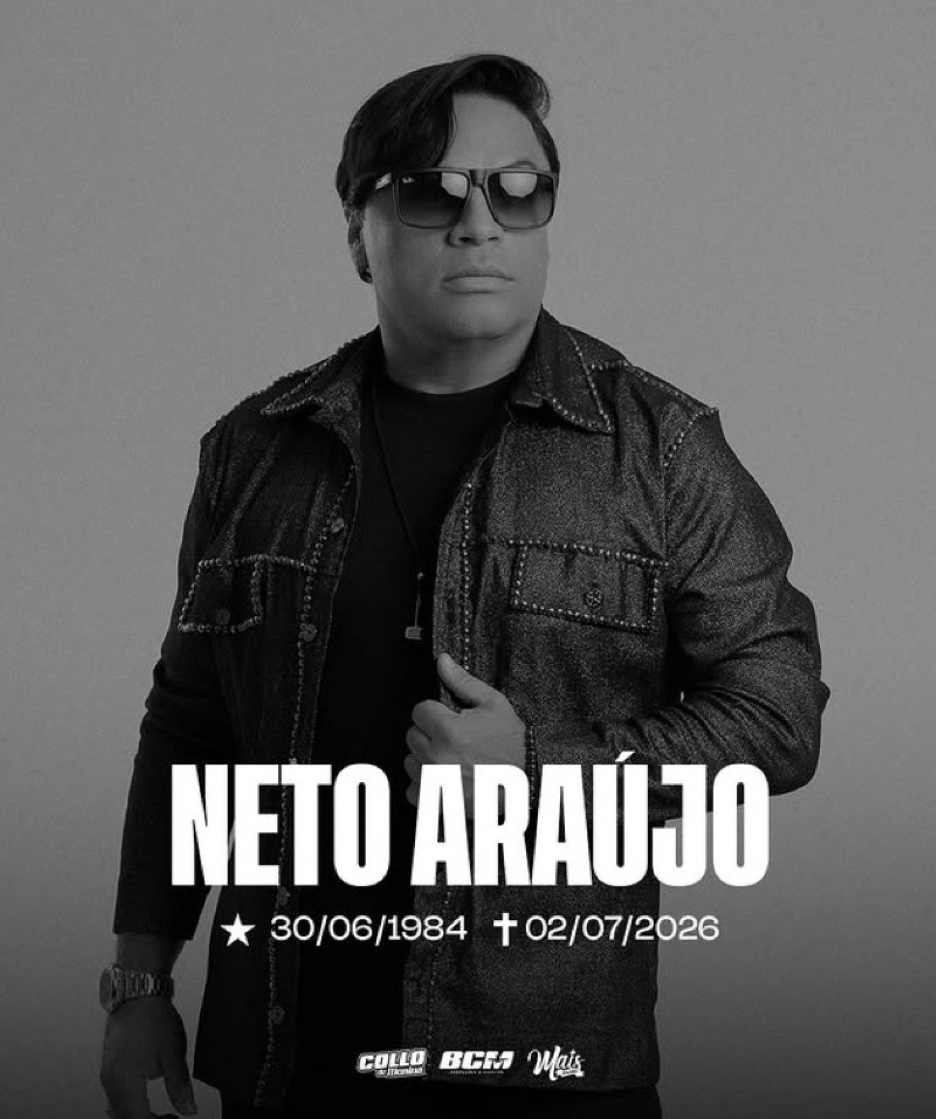 Faleceu, hoje (02), Neto Araújo, vocalista da banda 'Collo de menina' - Reprodução / Instagram