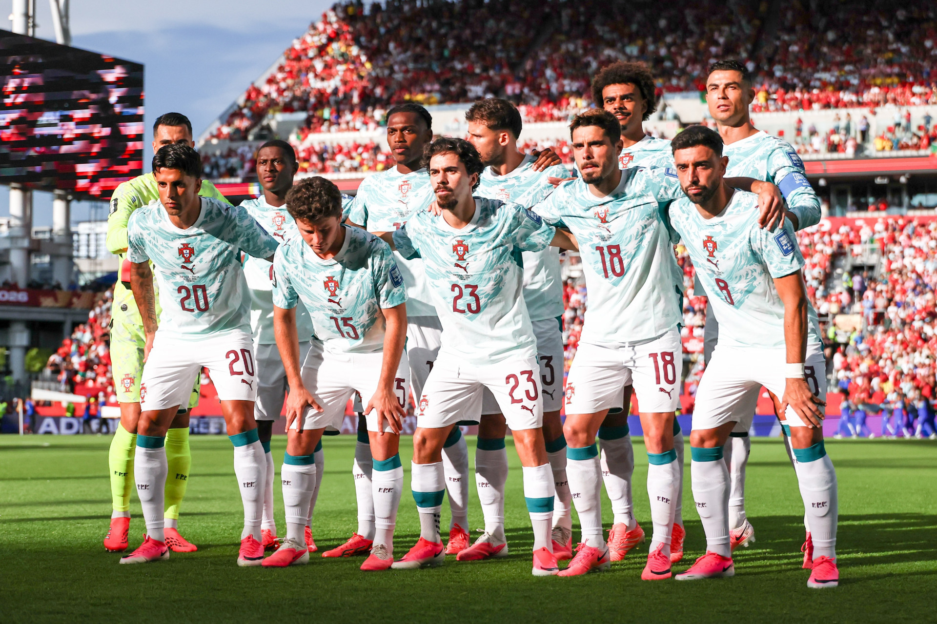 Portugal enfrentou a Croácia na segunda fase da Copa do Mundo - Willian Volcov/Parceiro/Agência O Dia