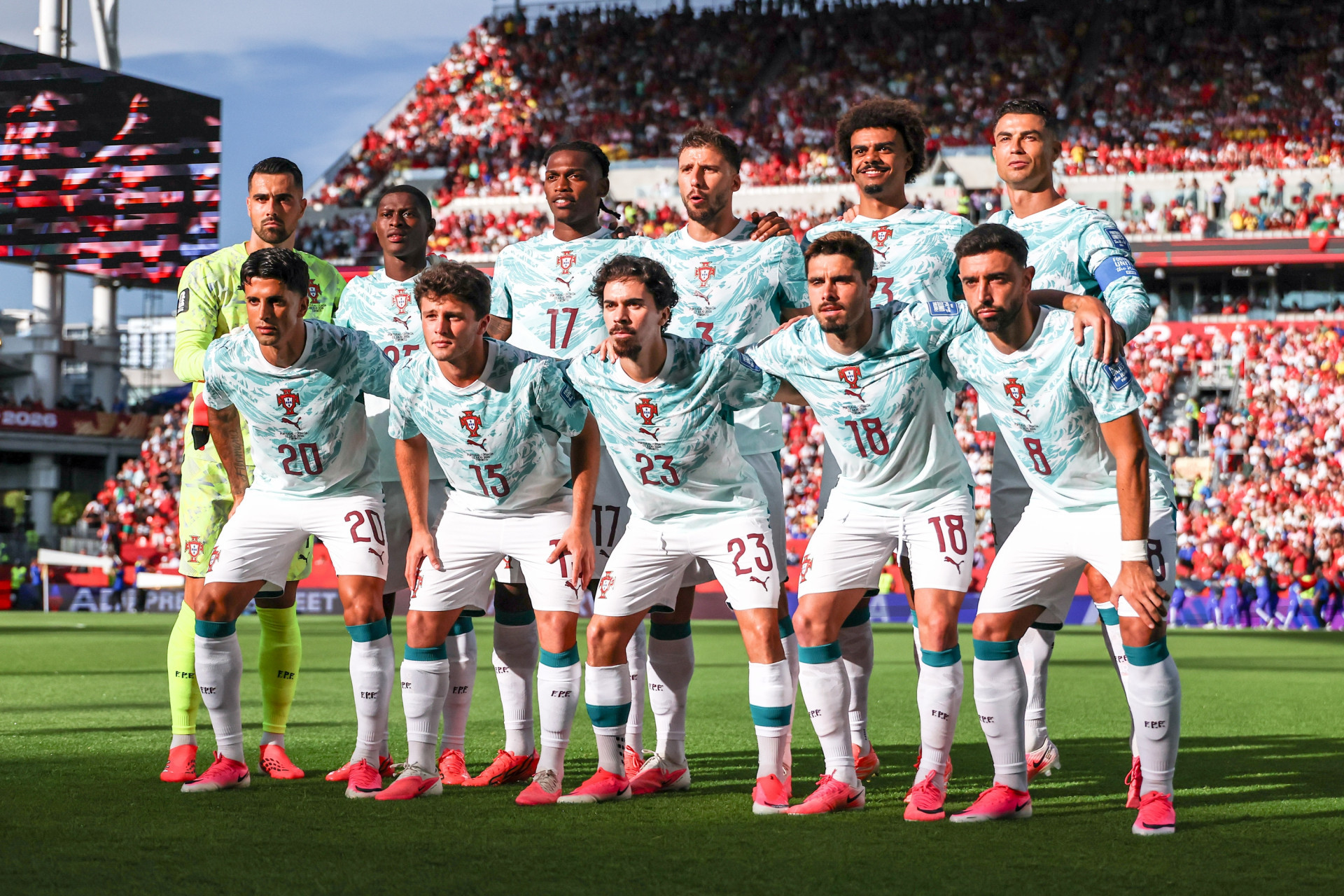 Portugal enfrentou a Croácia na segunda fase da Copa do Mundo - Willian Volcov/Parceiro/Agência O Dia
