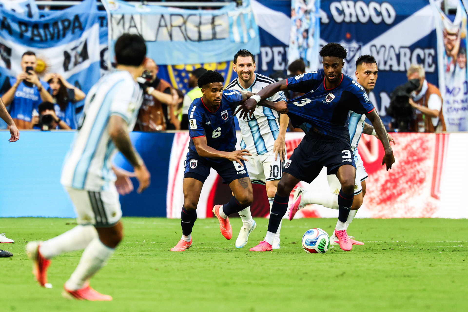 Argentina enfrentou Cabo Verde na segunda fase da Copa do Mundo - Vanessa Carvalho/Parceiro/Agência O Dia