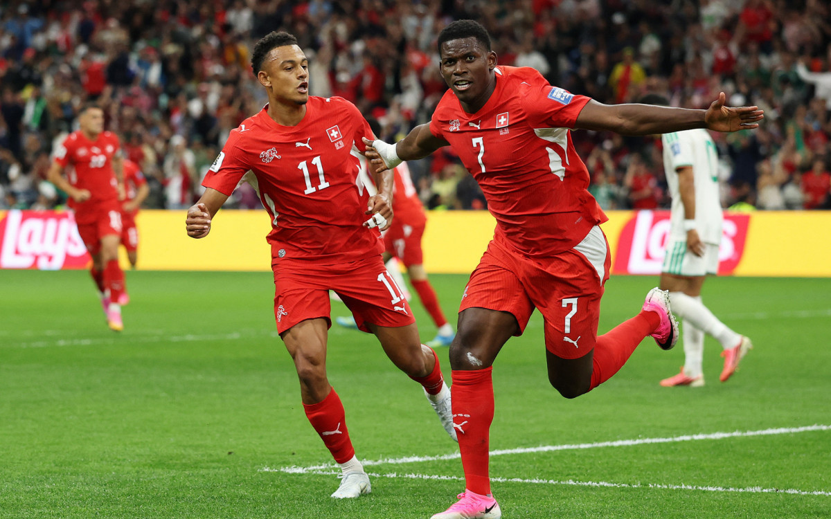 Suíça venceu a Argélia e garantiu vaga nas oitavas de final da Copa do Mundo