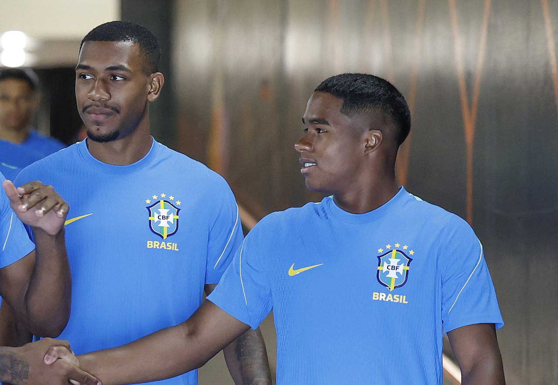 Insepar&aacute;veis, Endrick e Rayan iniciam a renova&ccedil;&atilde;o da Sele&ccedil;&atilde;o Brasileira
