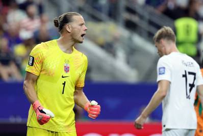 Goleiro da Noruega sonha com as quartas: 'Podemos vencer o Brasil'