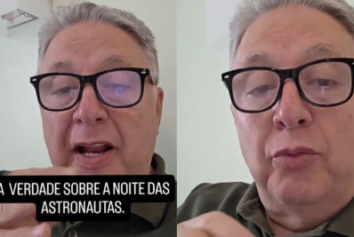 'Noite das astronautas': Garotinho nega presença de Flávio em vídeo
