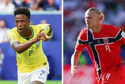 Vini e Haaland têm trajetórias bem diferentes, mas com coincidências
