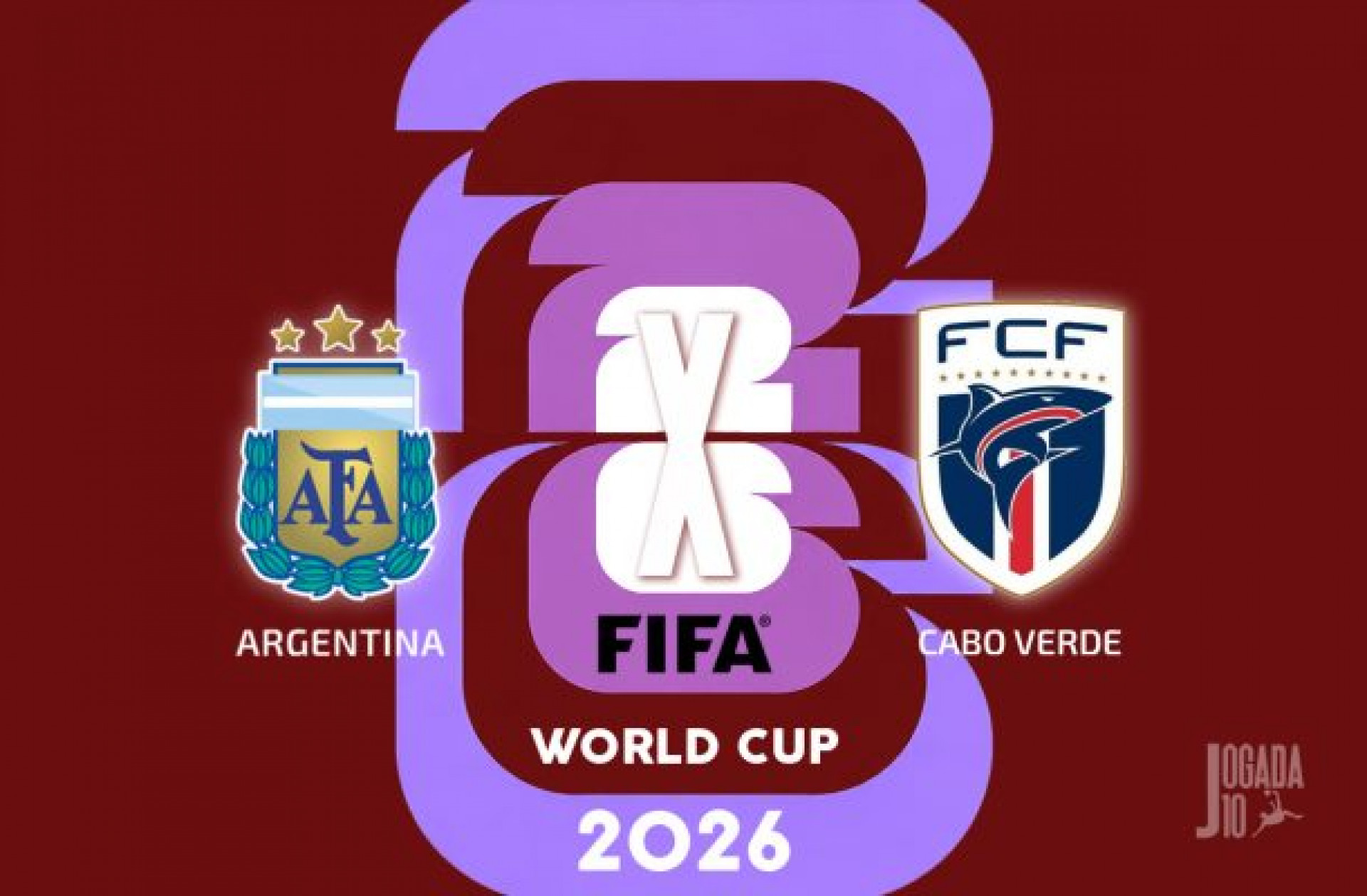 Argentina x Cabo Verde, com coment&aacute;rios e estat&iacute;sticas a partir das 18h