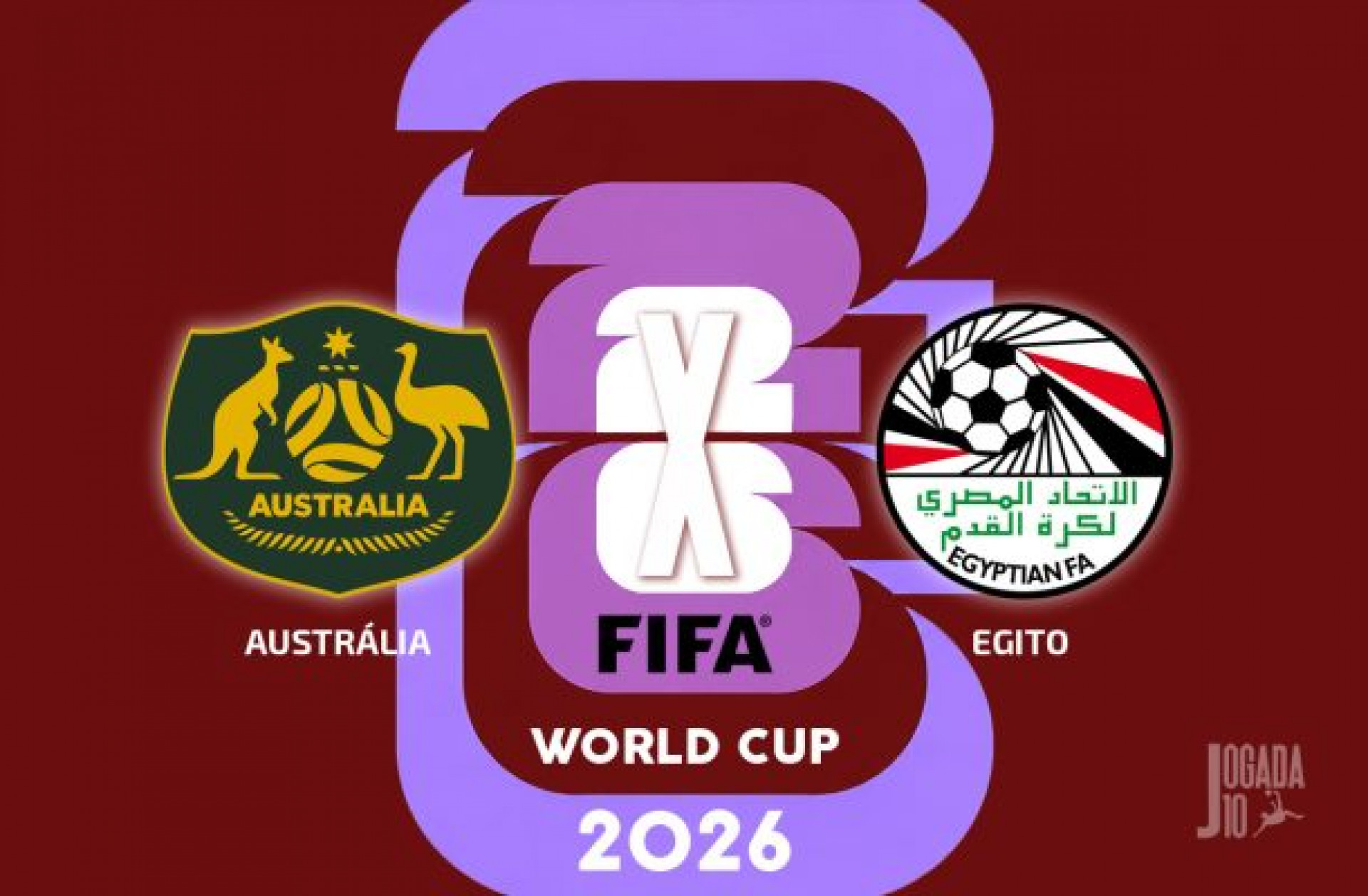 Austr&aacute;lia x Egito, com coment&aacute;rios e estat&iacute;sticas a partir das 14h