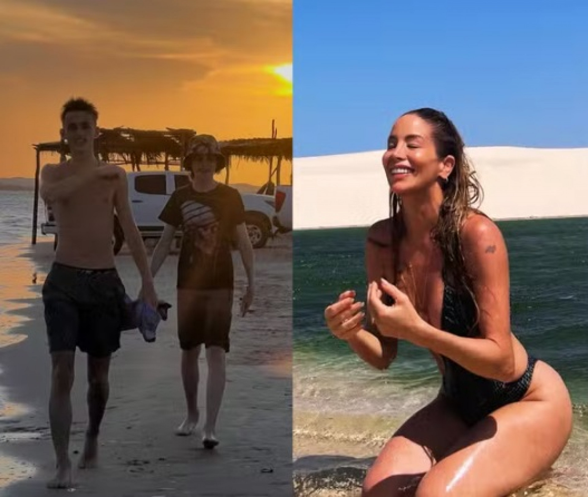 Danielle Winits abre álbum nos Lençóis Maranhenses - Reprodução Instagram