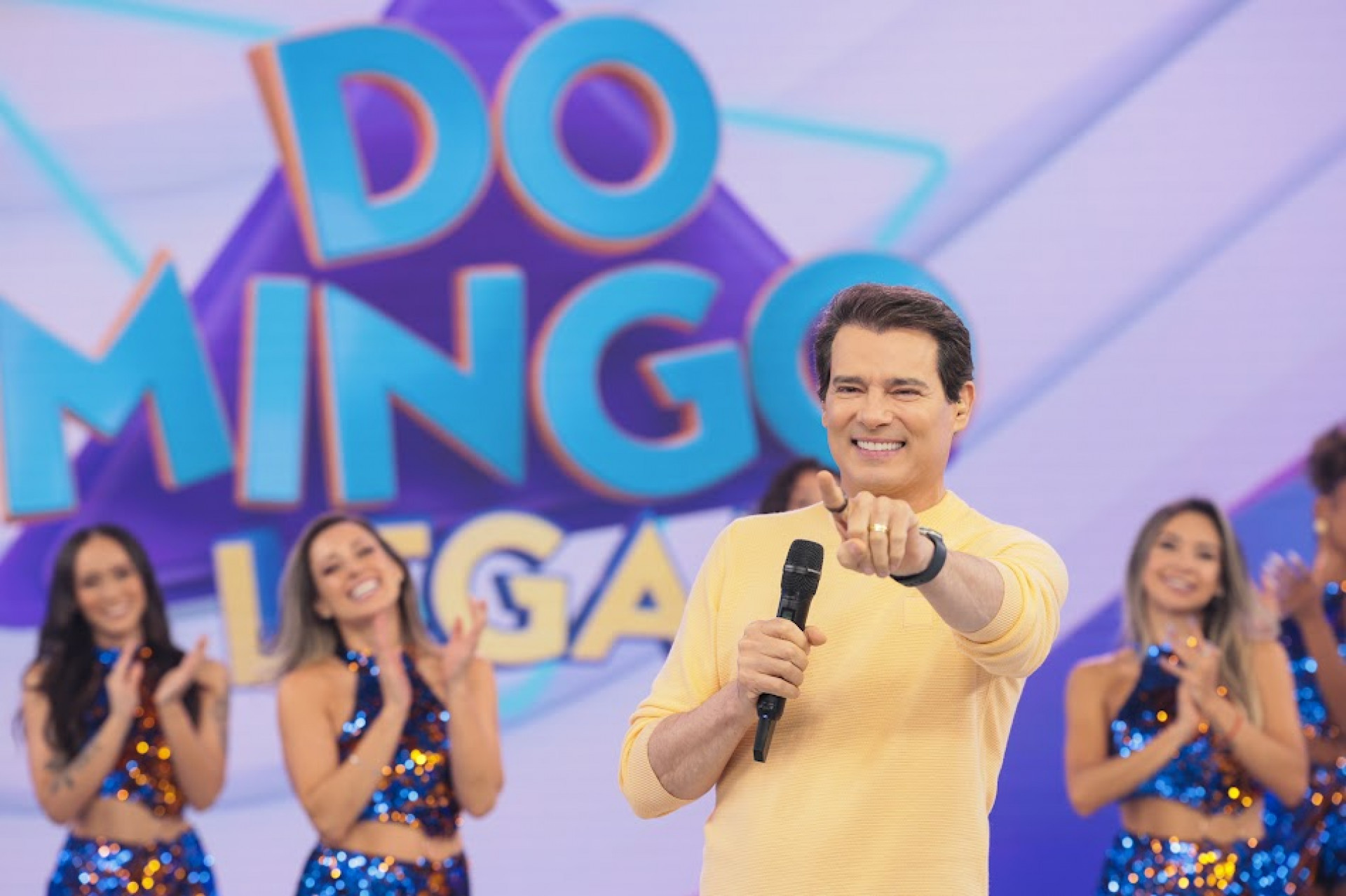 Celso Portiolli comanda 'Passa ou Repassa' com nomes do esporte - Rogerio Pallatta/SBT