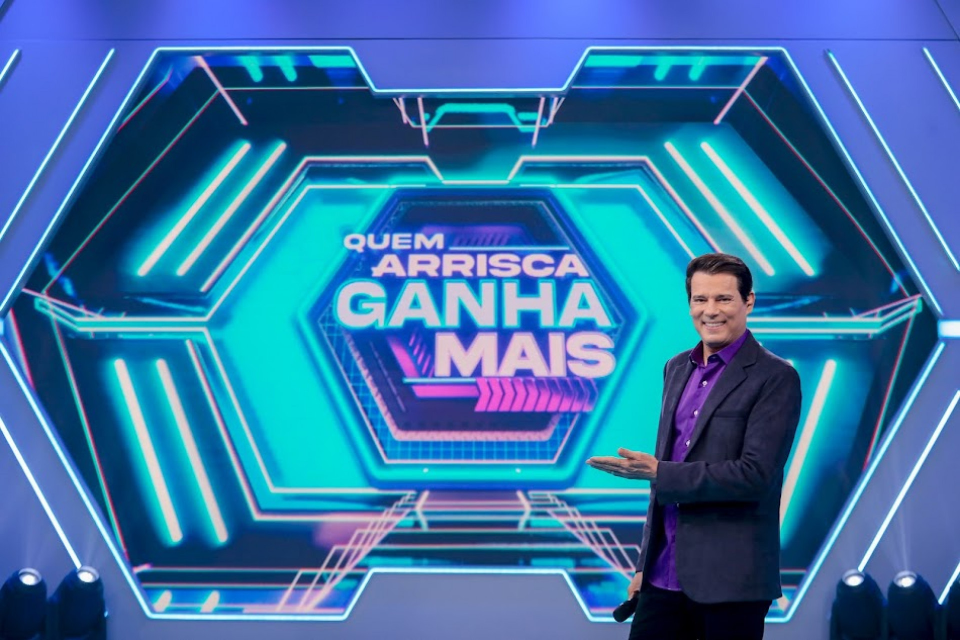 'Domingo Legal' traz mais uma edição do quadro 'Quem Arrisca Ganha Mais' - Rogerio Pallatta/SBT