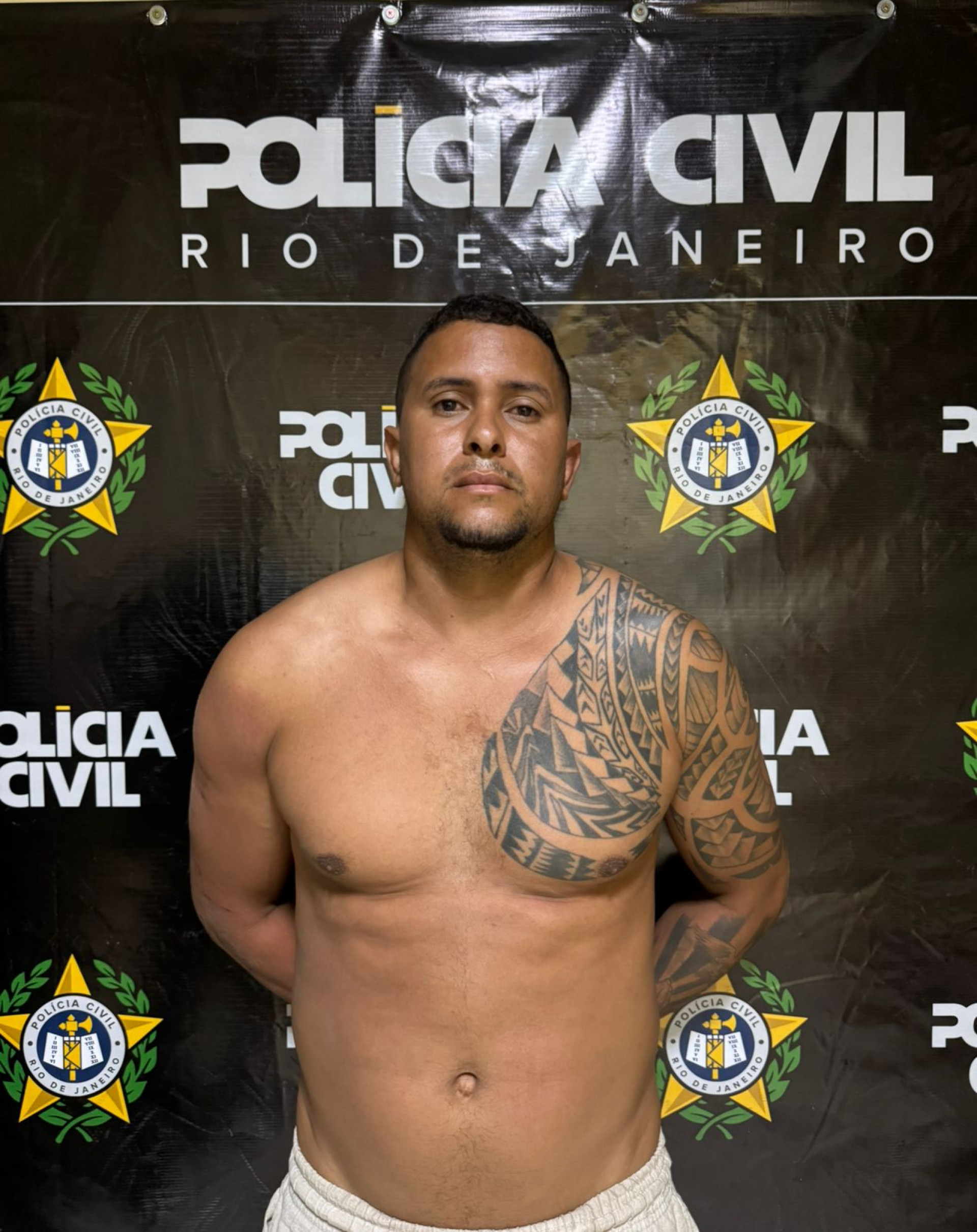 Marcos Vinicius Moura da Silva foi preso por agentes da DHBF - Reprodução