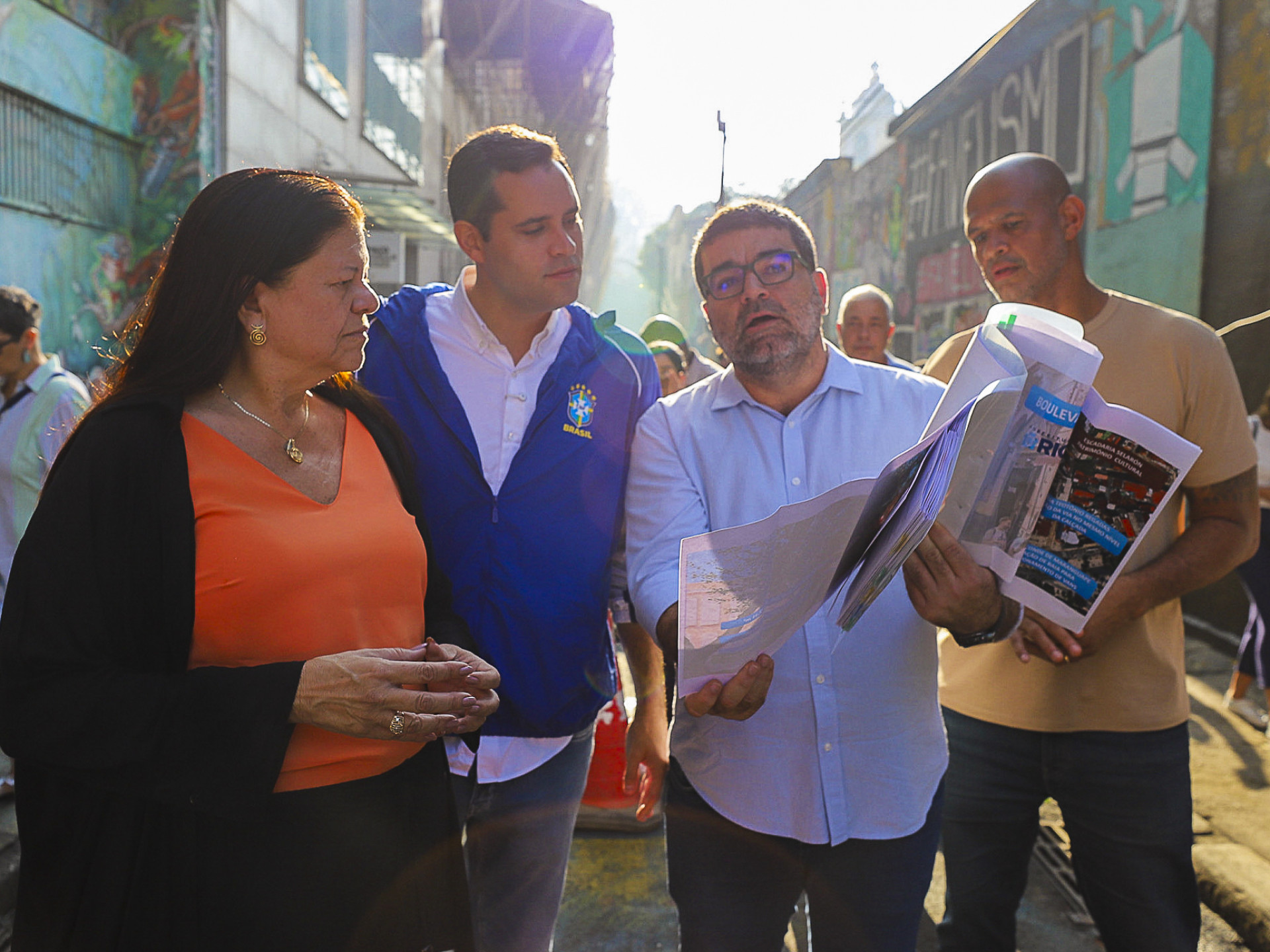 Eduardo Cavaliere dá início às obras do Distrito de Arte e Cultura da Lapa  - Marco Antonio Lima/ Prefeitura do Rio