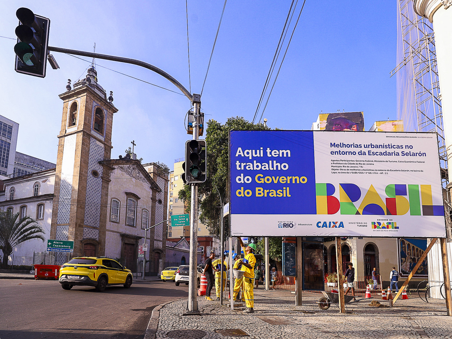 Obras do Boulevard Selarón para transformar a região começam nesta sexta-feira (3)
 - Marco Antonio Lima/ Prefeitura do Rio