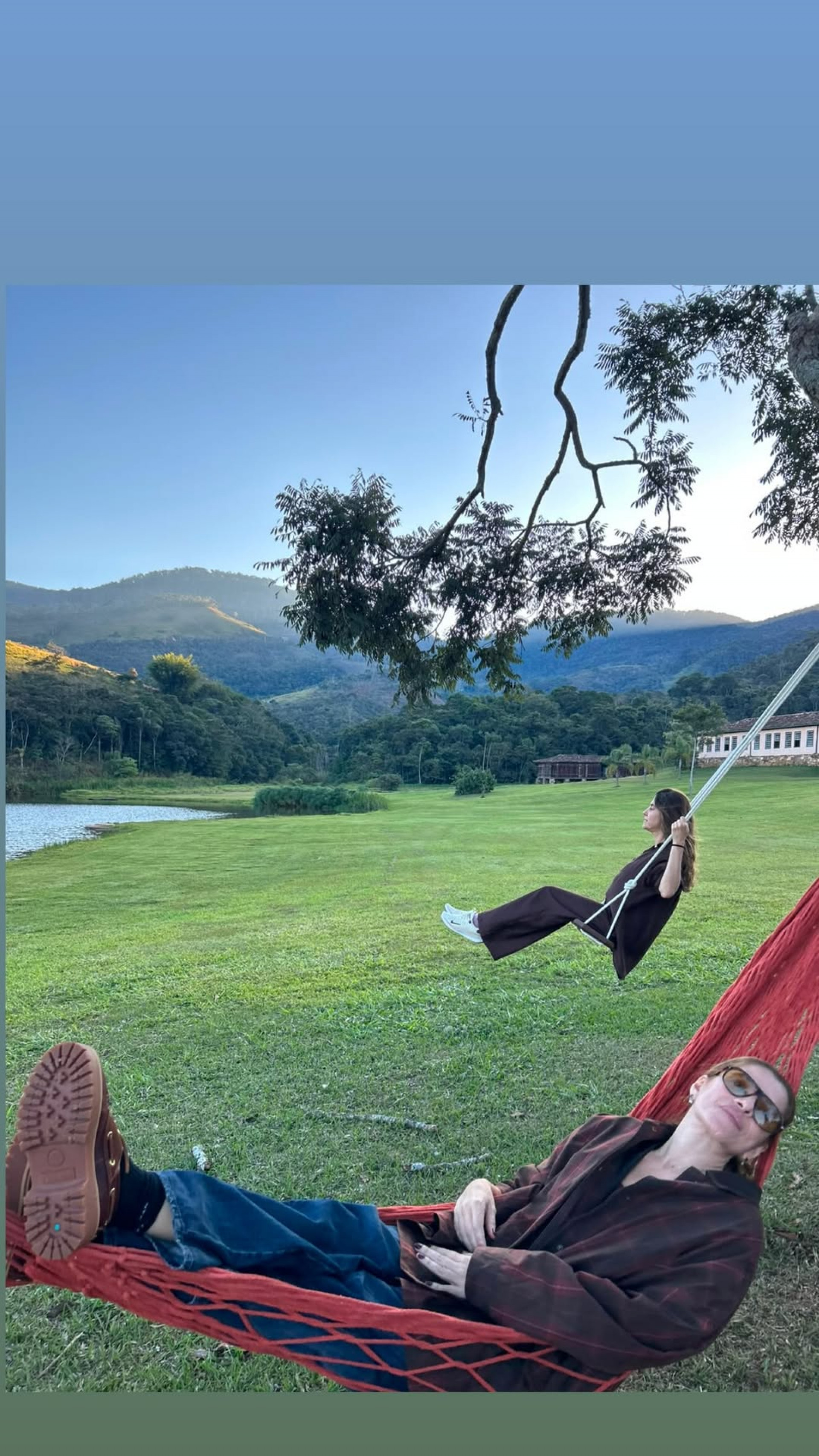 Ingrid Guimarães comemora aniversário em fazenda com amigos famosos e família  - Reprodução/Instagram