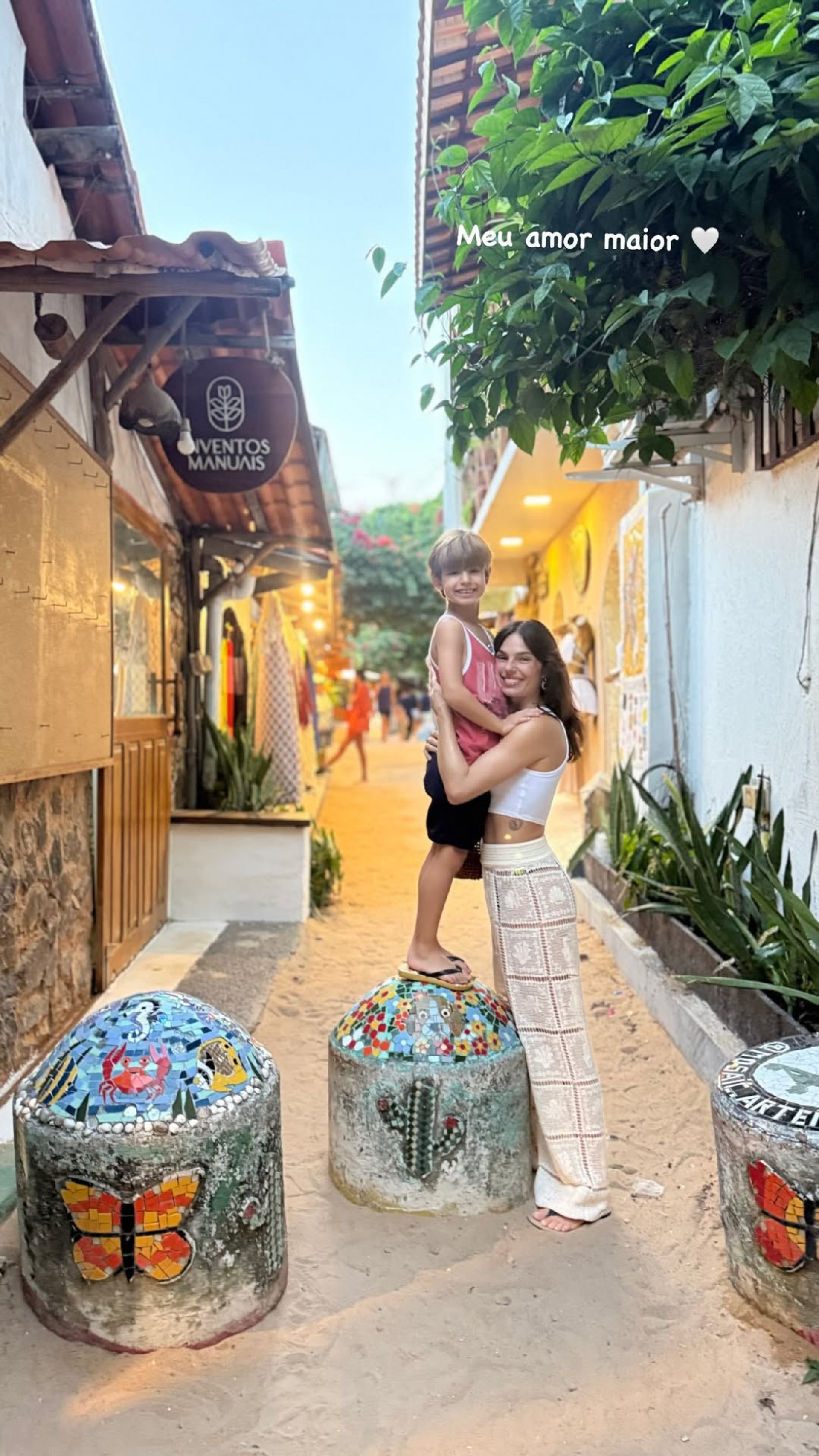 Isis Valverde se declarou para o filho Rael - Reprodução/Instagram