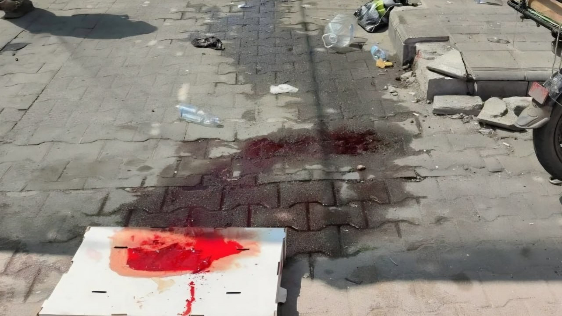 Ataque ucraniano deixou mortos em mercado a c&eacute;u aberto em regi&atilde;o controlada pela R&uacute;ssia - Reprodu&ccedil;&atilde;o / X