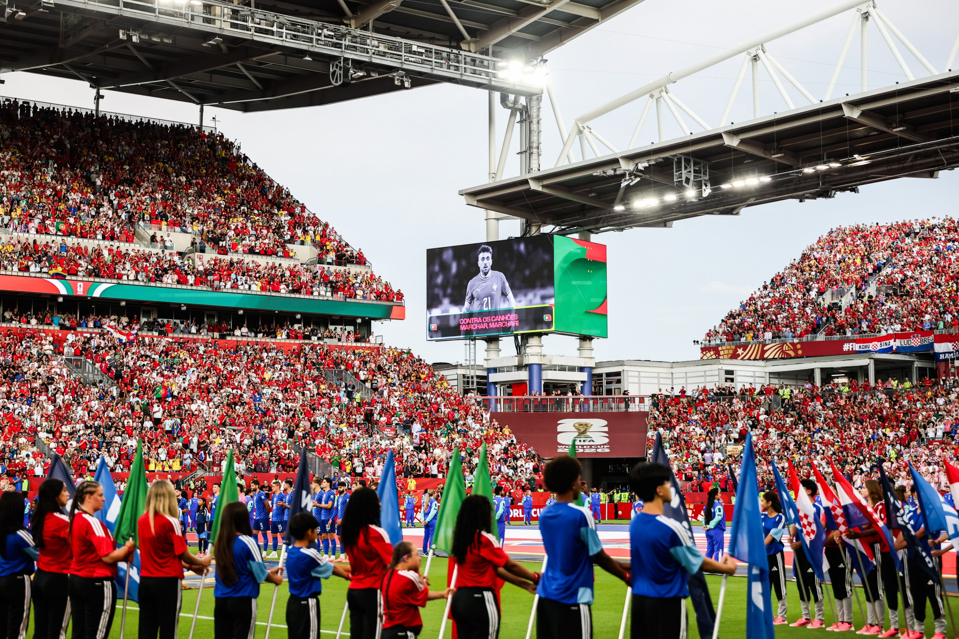 Portugal e Croácia foi o último confronto da Copa no estádio de Toronto - Willian Volcov / Parceiro / Agência O Dia