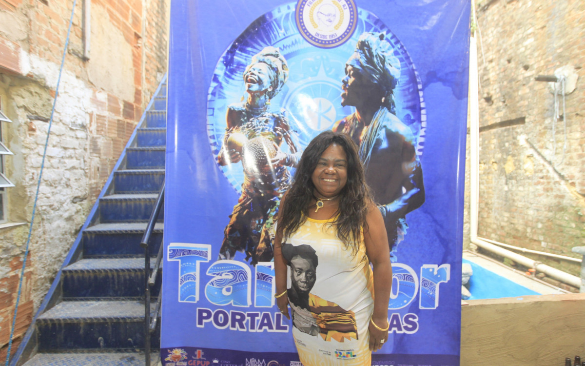 Evento Zungu Camerino, que celebra a cultura negra e ancestralidade. A festança reúne gastronomia tradicional, música e manifestações artísticas, na Associação Cultural Recreativa Filhos de Gandhi Rio, no Centro do Rio, neste sábado (04). - Reginaldo Pimenta/Agência O Dia