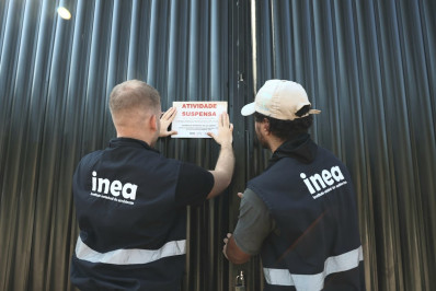 Operação interdita área de mineração ilegal em Maricá