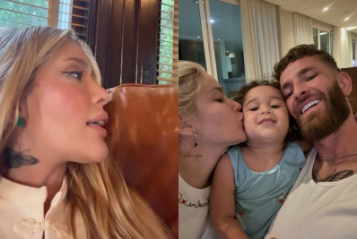 Filha de Karoline Lima escolhe Léo Pereira em comparação com CR7