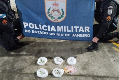 Homens oriundos da Baixada Fluminense são presos por tráfico de drogas em Petrópolis