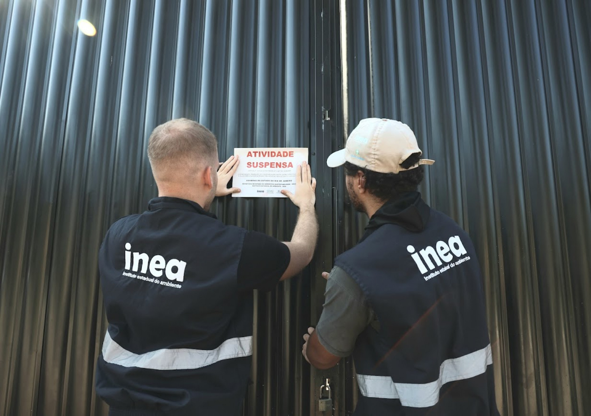 Operação interdita área de mineração ilegal em Maricá