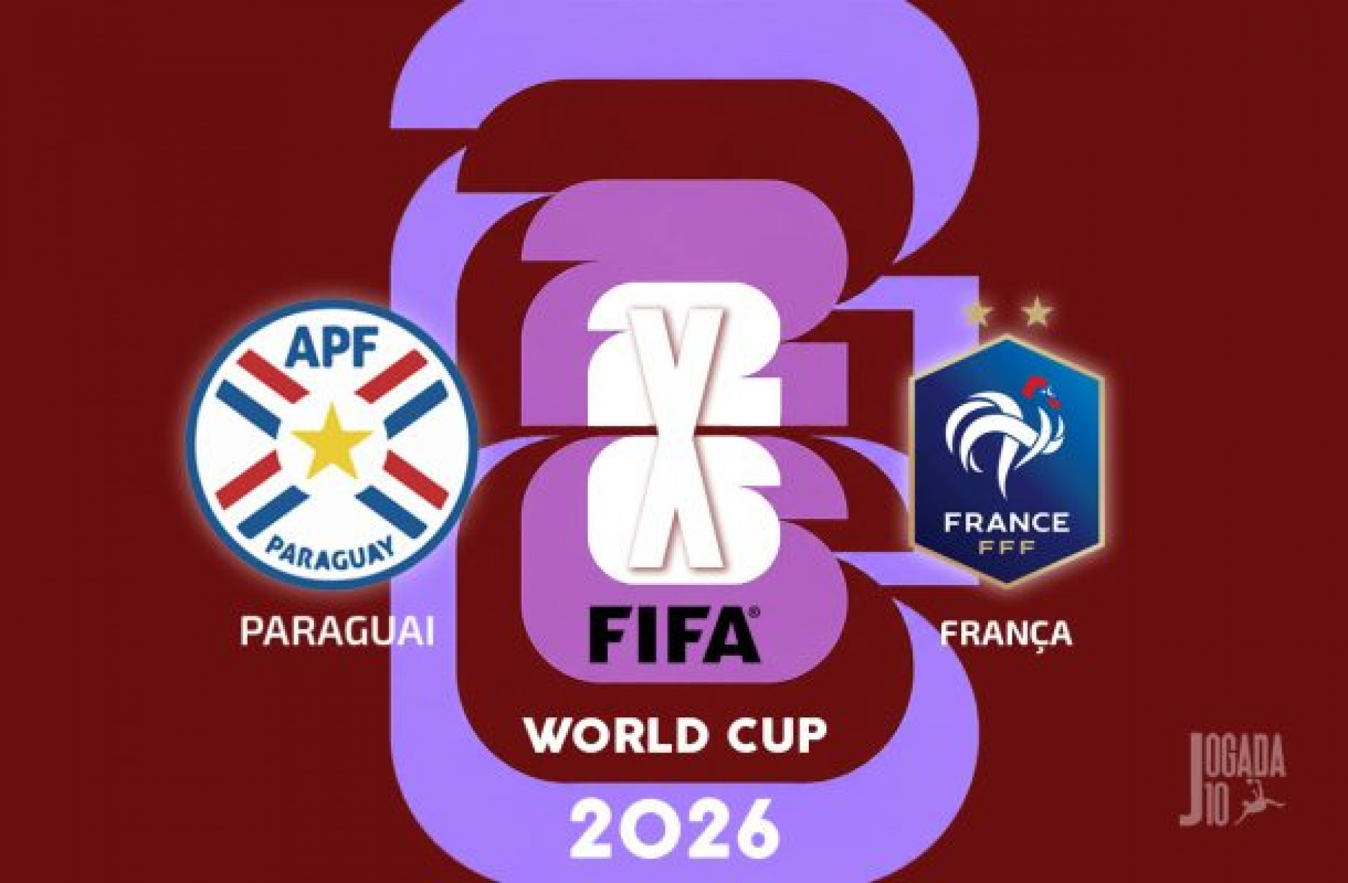 Paraguai x Fran&ccedil;a, com coment&aacute;rios e estat&iacute;sticas a partir das 17h