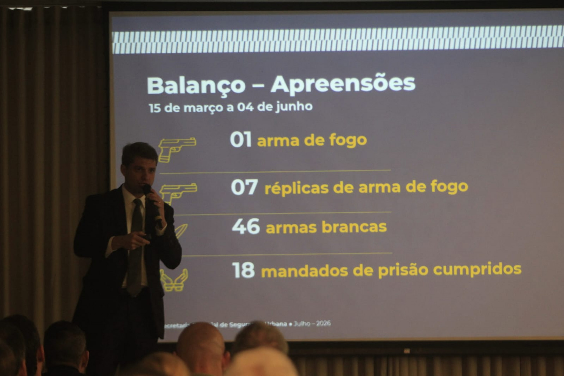 Prefeitura do Rio apresenta atuação da Força Municipal a empresários e moradores da Barra da Tijuca - Reginaldo Pimenta / Agência O Dia