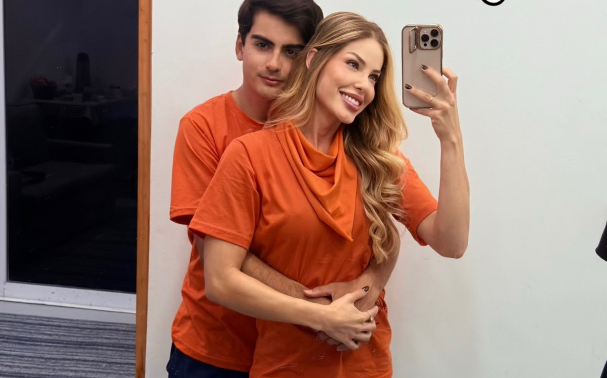 Saory Cardoso posa com Dudu Camargo após relato de suposto affair