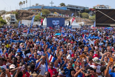 Vídeo! Seleção de Cabo Verde é recebida no país por multidão em festa
