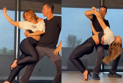 Vídeo! Paolla Oliveira arrisca passos de zouk e fãs reagem: 'Talento'