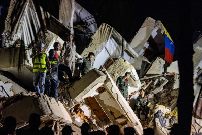 Sobe para 2.954 o número de mortos em terremotos na Venezuela