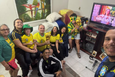 Homem das taças recebe alta após infarto e promete 'vida nova'