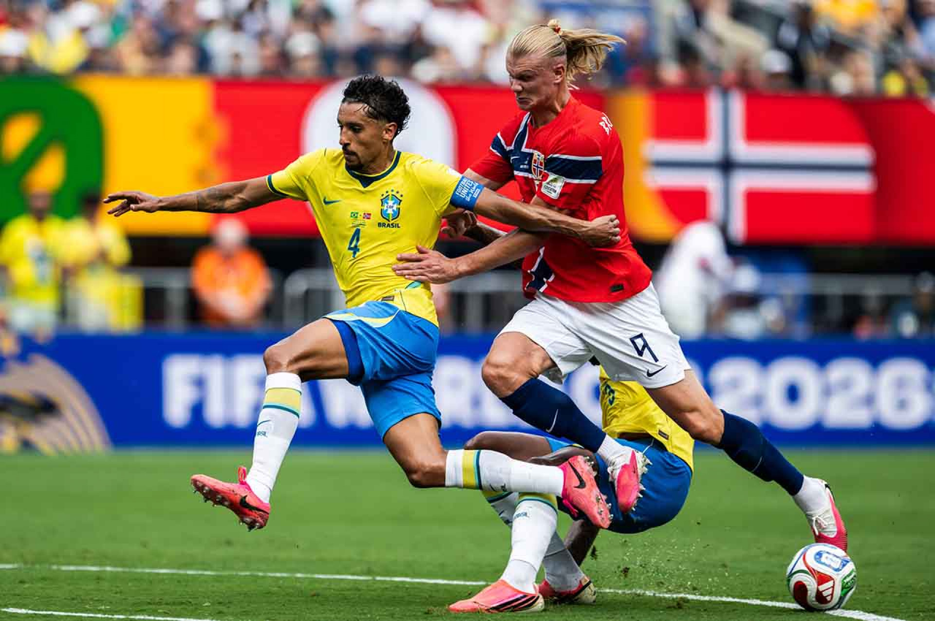 Brasil x Noruega - Copa ado Mundo 2026 - Divulga&ccedil;&atilde;o/NFF