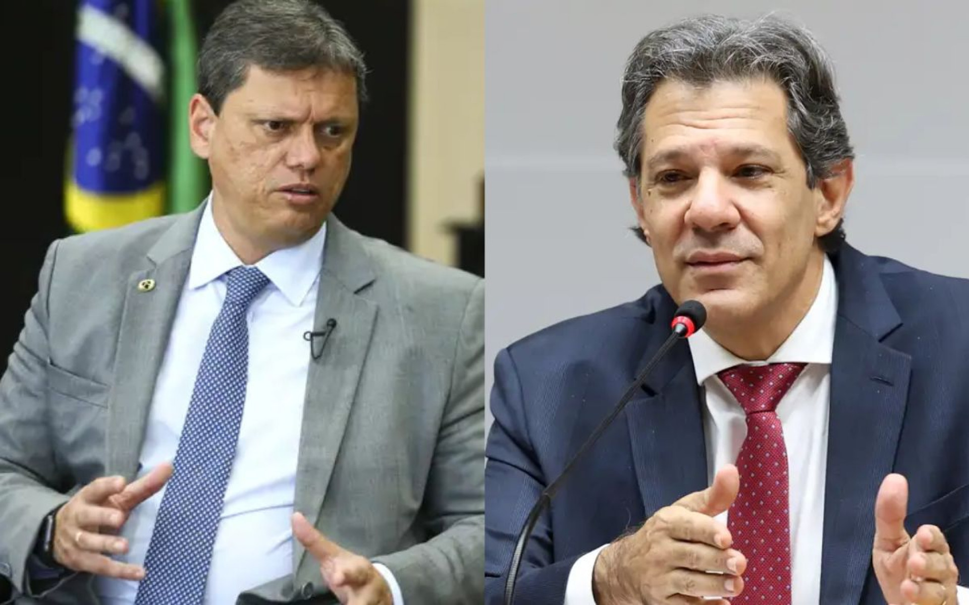 Em 1º turno, Tarcísio tem 46%, Haddad 30% e demais candidatos, 13%