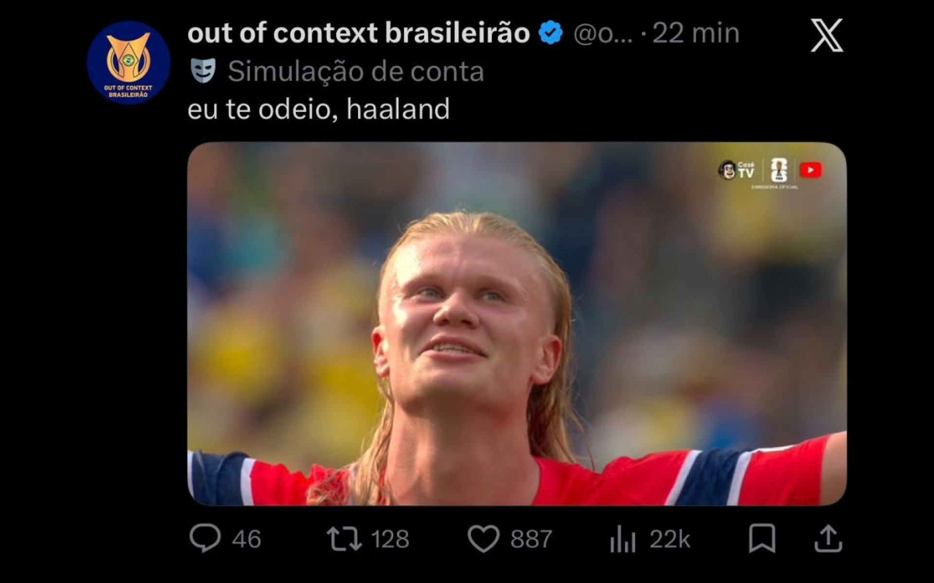 Eliminação do Brasil para a Noruega rendeu memes nas redes sociais - Reprodução / Internet